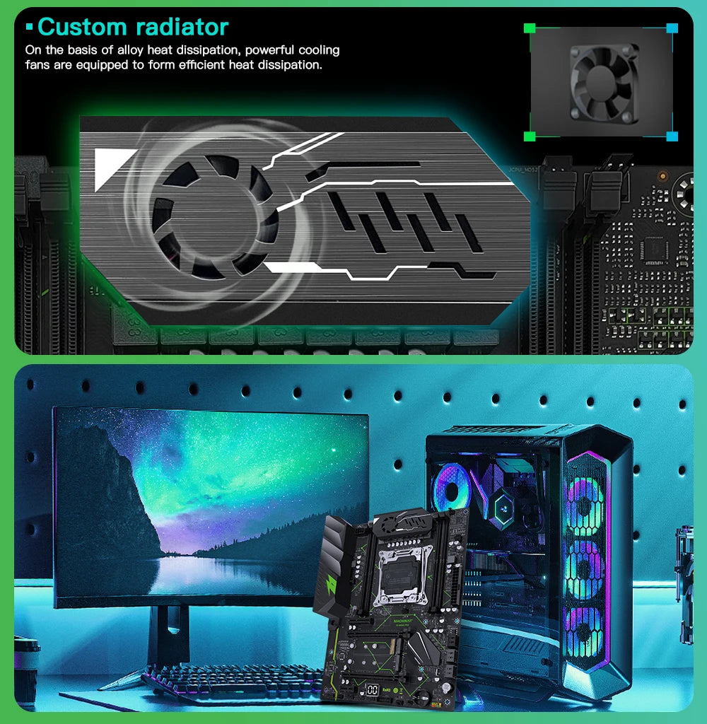 X99 ATX Motherboard for LGA2011-3 CPUs with DDR4 Support