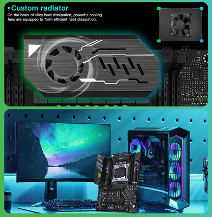 X99 ATX Motherboard for LGA2011-3 CPUs with DDR4 Support