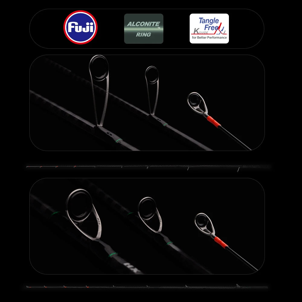 Precision Spinning Trout Rod with High Carbon Construction