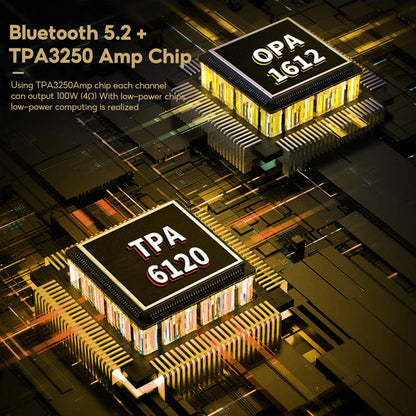 T9 PRO 32V HiFi Bluetooth Tube Amplifier 100W