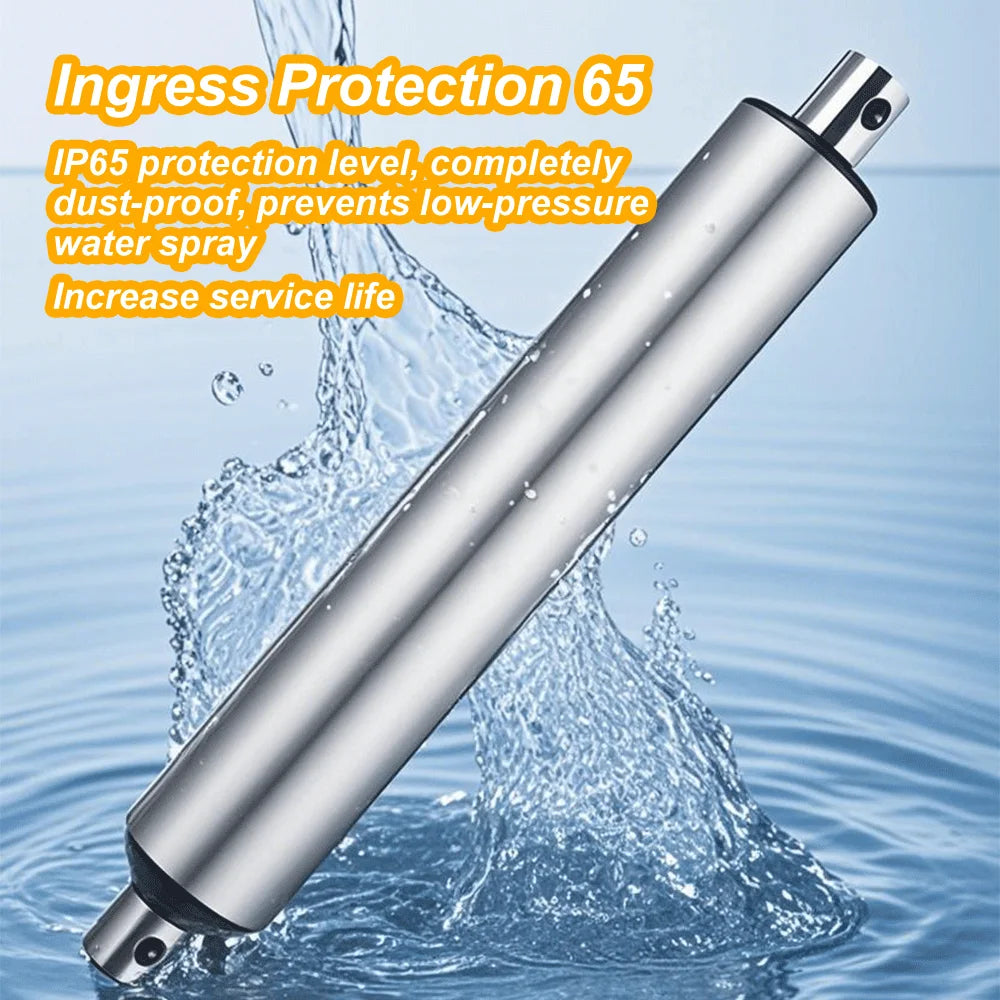 12V 500mm Linear Actuator 120N Heavy Duty IP65