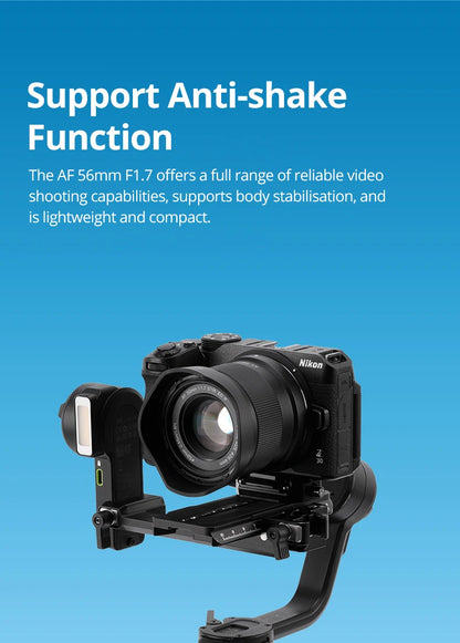 56mm F1.7 Portrait Autofocus Lens Sony E