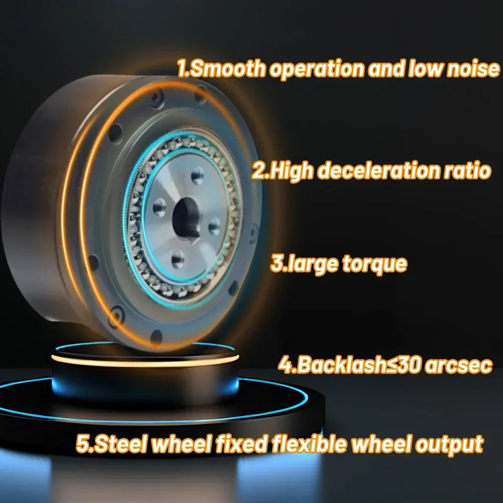100:1 Harmonic Drive Reducer ZXZ14 High Precision Low Noise