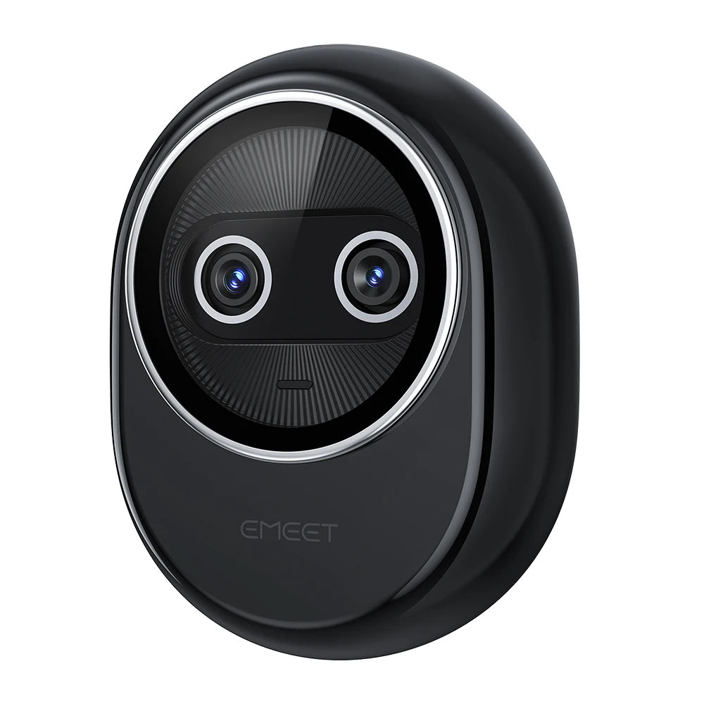 Piko Plus Black 4K USB Webcam for Laptop Streaming
