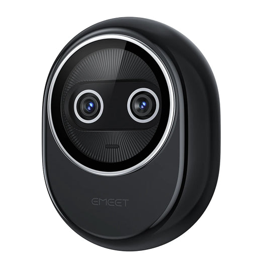 Piko Plus Black 4K USB Webcam for Laptop Streaming