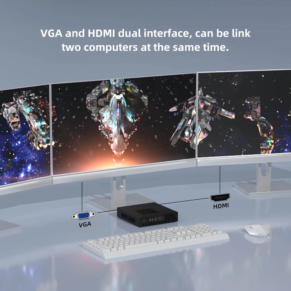 Compact Mini PC i7 Customizable Upgrade Ready