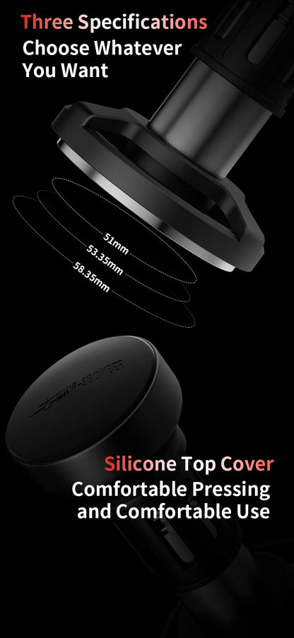 53mm Thread Espresso Tamper 4-Spring Precision Control