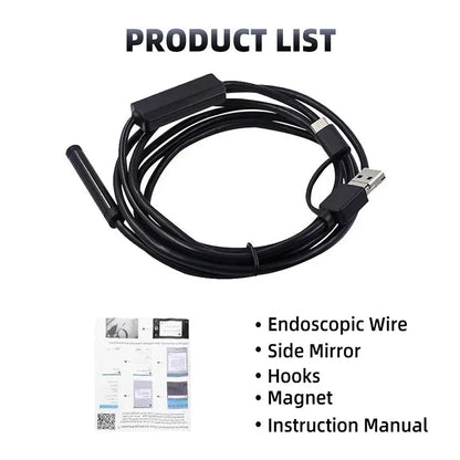 1080P Articulating Borescope 4.3 Inch Screen Camera