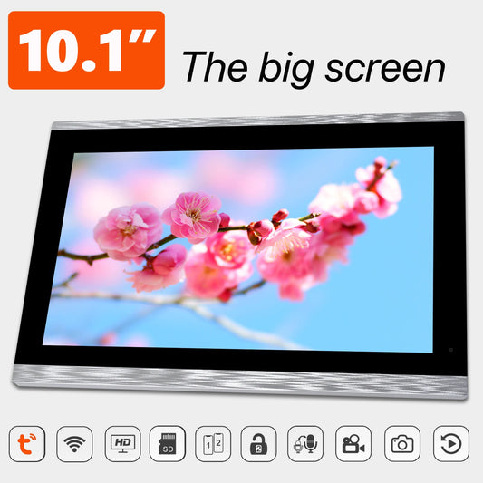 10" Smart Video Doorbell with 1080p Touchscreen & WiFi