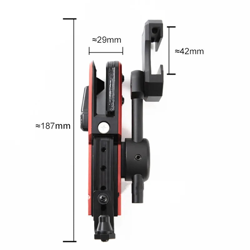 Sport Shooting Holster Adjustable Aluminum Belt Holster Competition Use