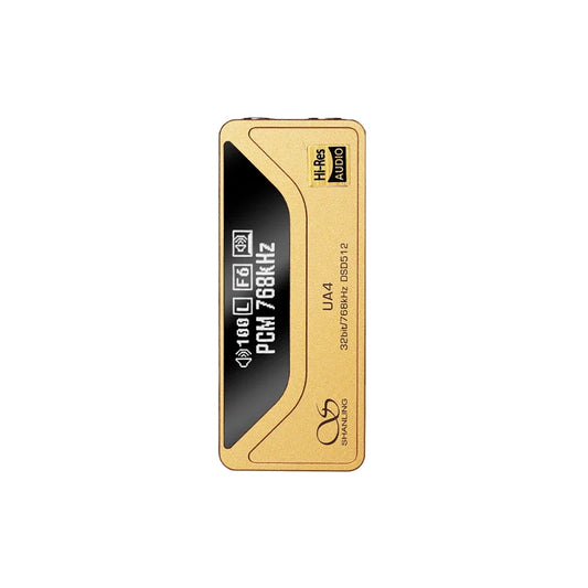 Gold Hi-Res Audio DAC AMP USB Headphone Amp