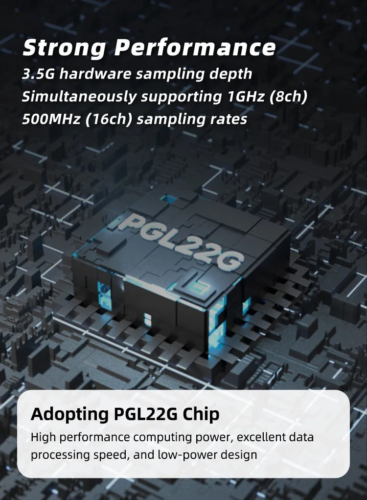 Portable 16CH Logic Analyzer for FPGA & ARM