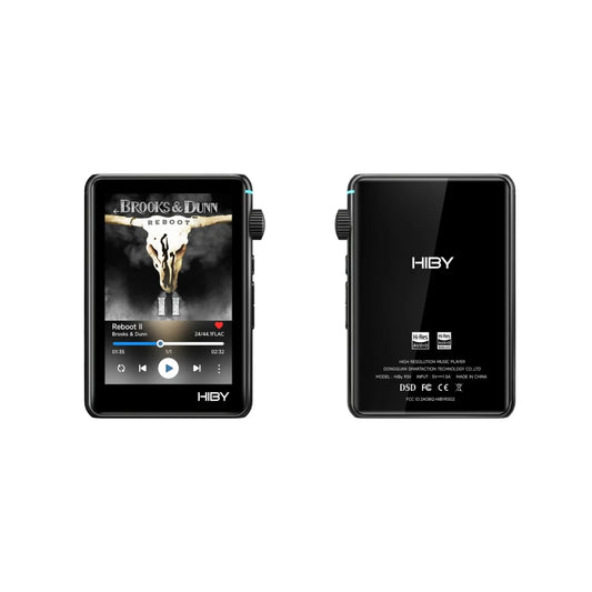 Black Hi-Res Music Player with USB DAC Support