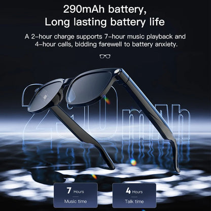 AI Smart Glasses with 4K HD Camera & Bluetooth