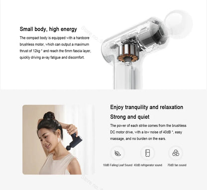 Mini Fascia Massage Gun with 12kg Thrust Power