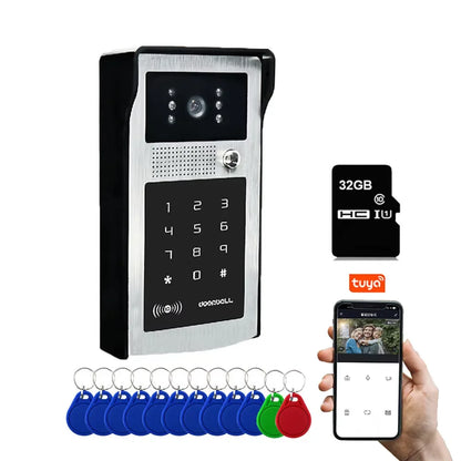 WiFi 1080p Video Door Phone with App Unlock