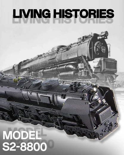 DIY 3D Metal Train Puzzle Model for Collectors