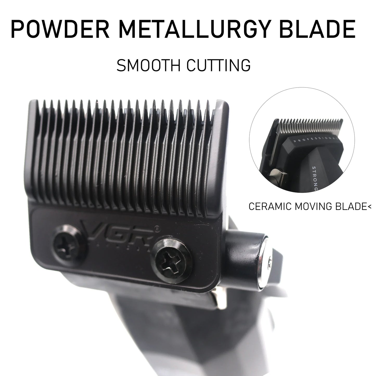 Cordless Hair Cutting Machine 9000RPM with Golden Edition Blades