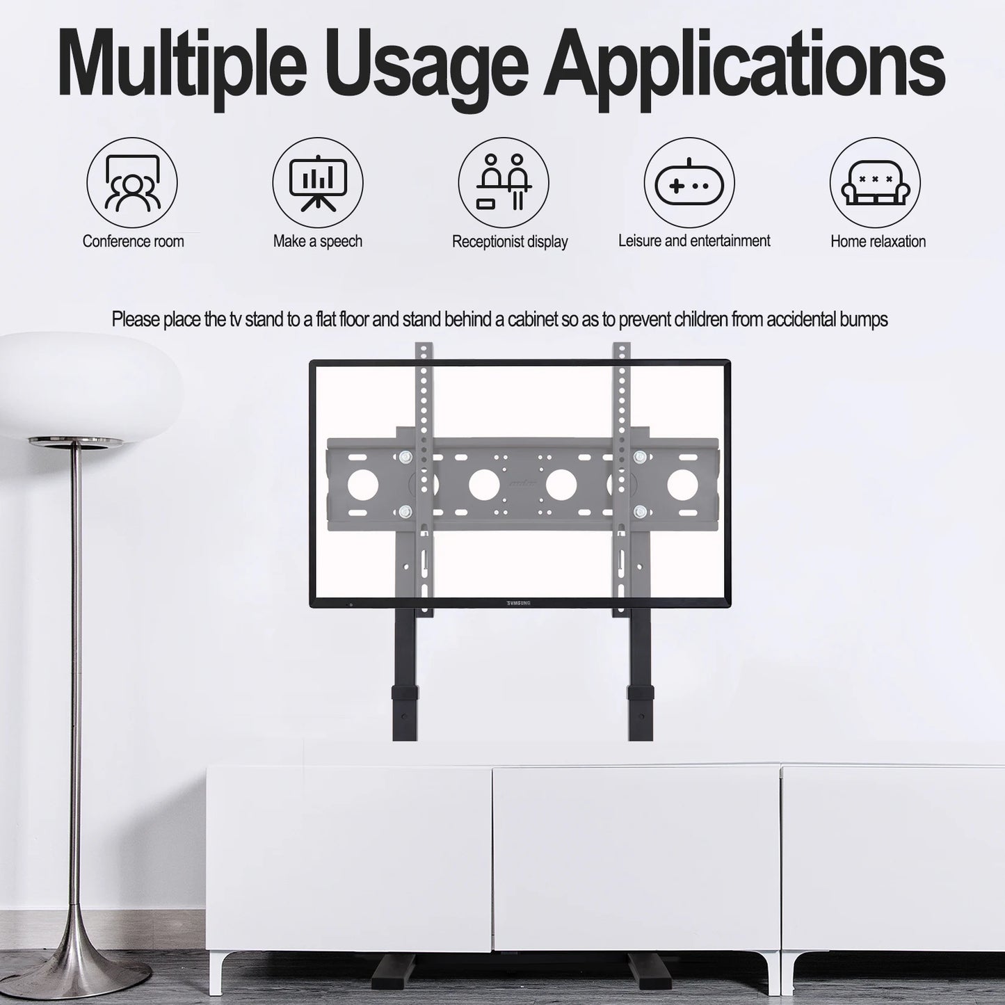 Portable Free Standing TV Mount 32–100 Inch