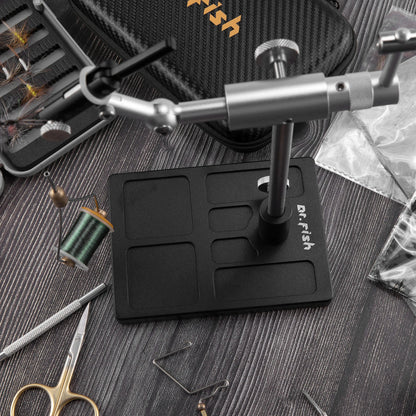 Portable Stainless Steel Fly Tying Vise Clamp Base Set