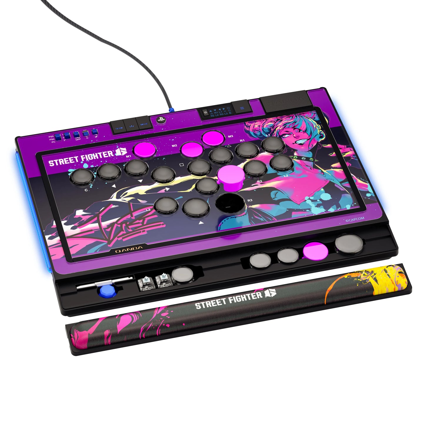 Leverless Arcade Controller for PC PS4 PS5 Fighting Games
