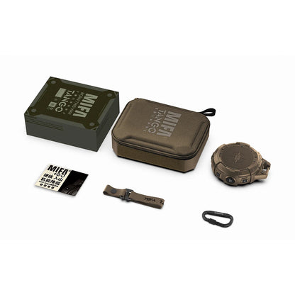 Rechargeable Shockproof Bluetooth Speaker Waterproof 25-Hour Battery Brown