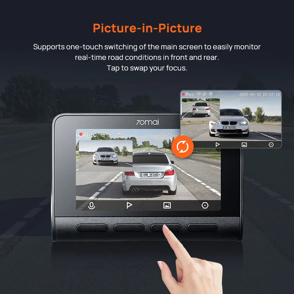 4K Car Dash Cam WiFi 6 64GB