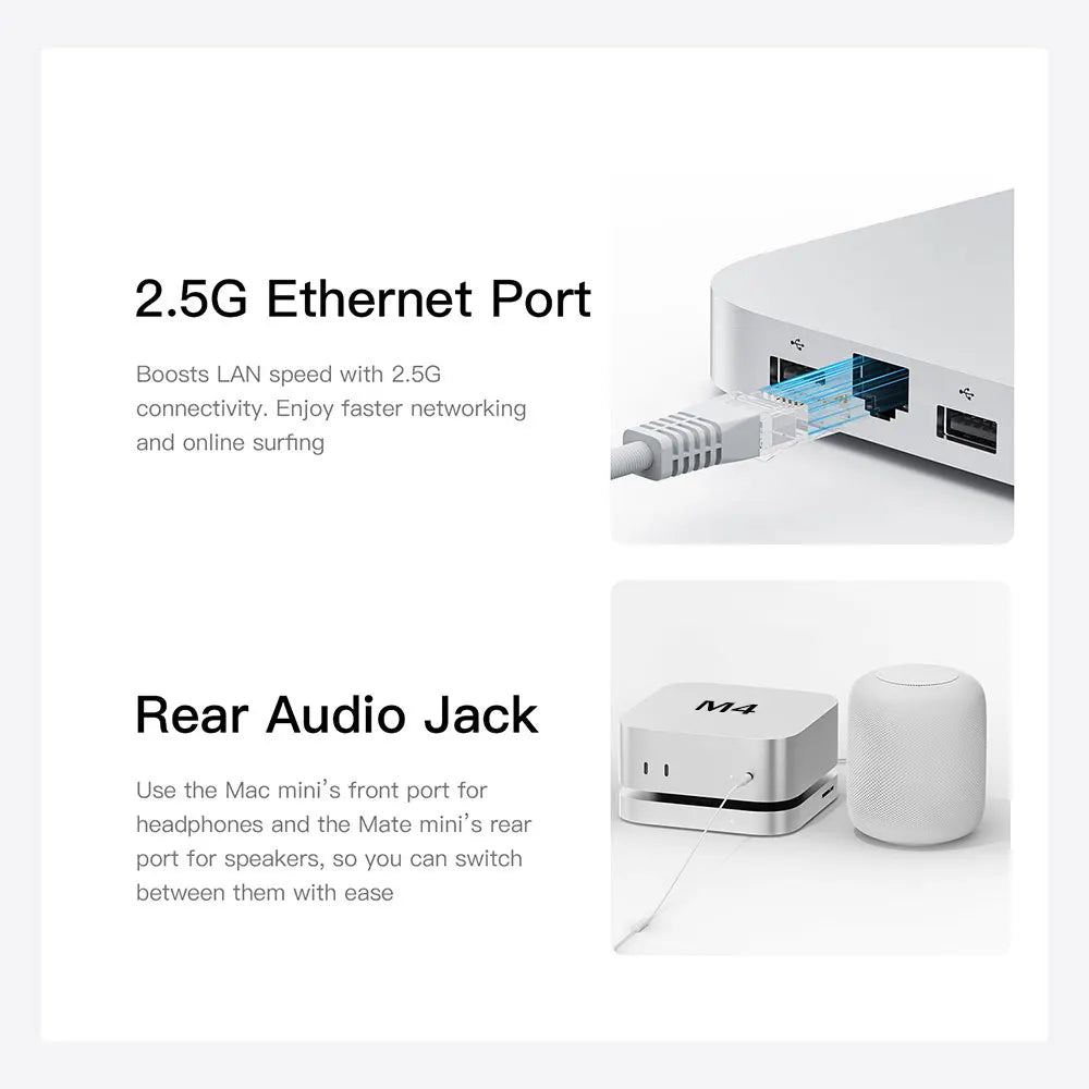 High Speed Mini Dock with Thunderbolt 5 Connectivity