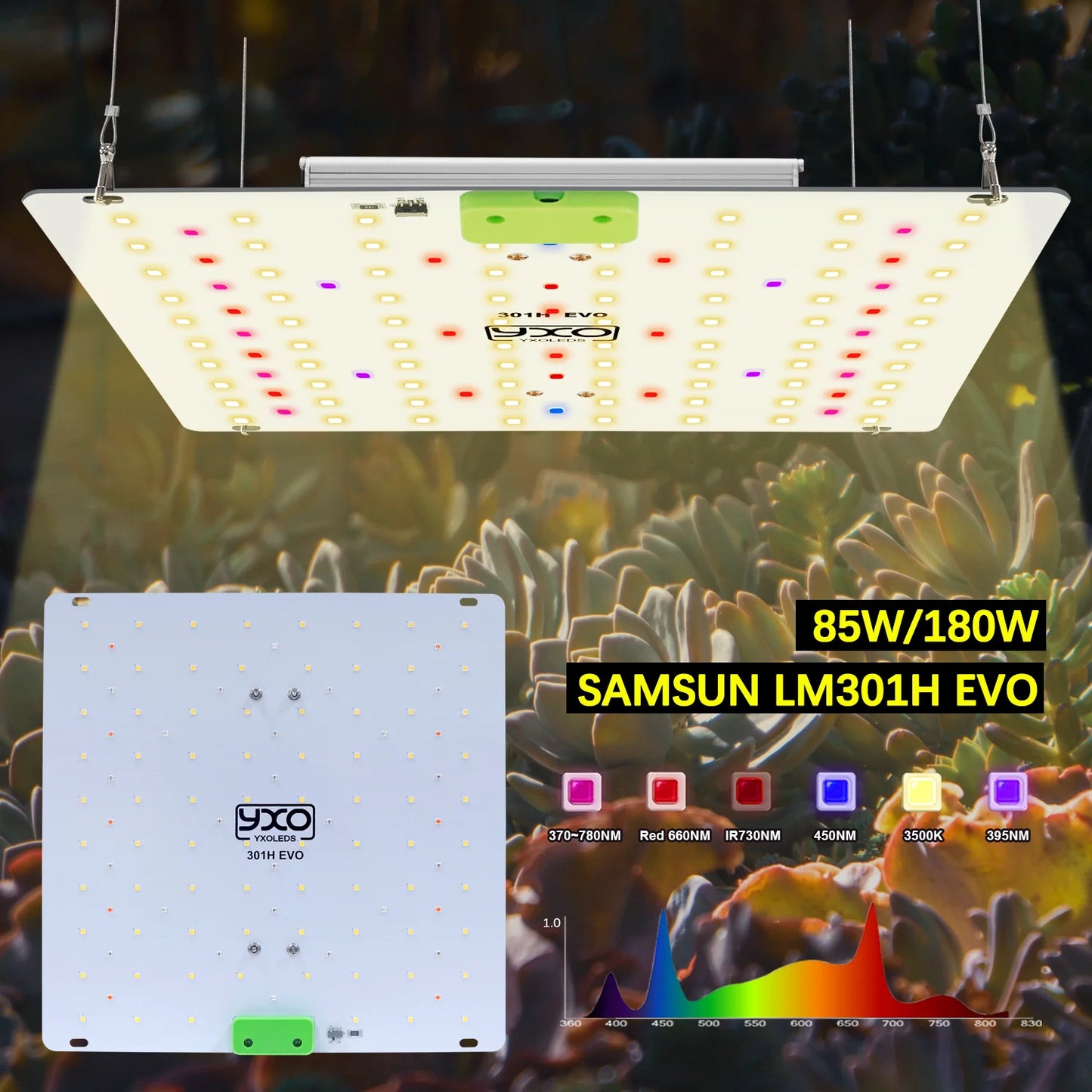 High Power 85W Red LED Grow Lamp for Hydroponics
