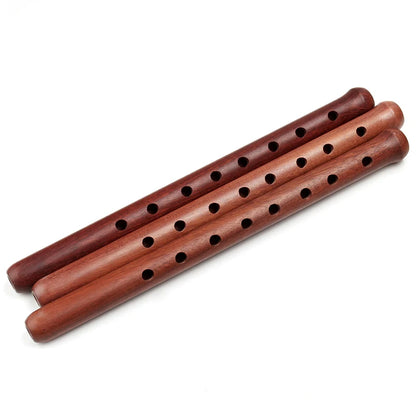 Handcrafted Wooden Flute Duduk Instrument with Storage Bag