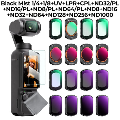 16-Piece Camera Filter Set for DJI Osmo Pocket 3