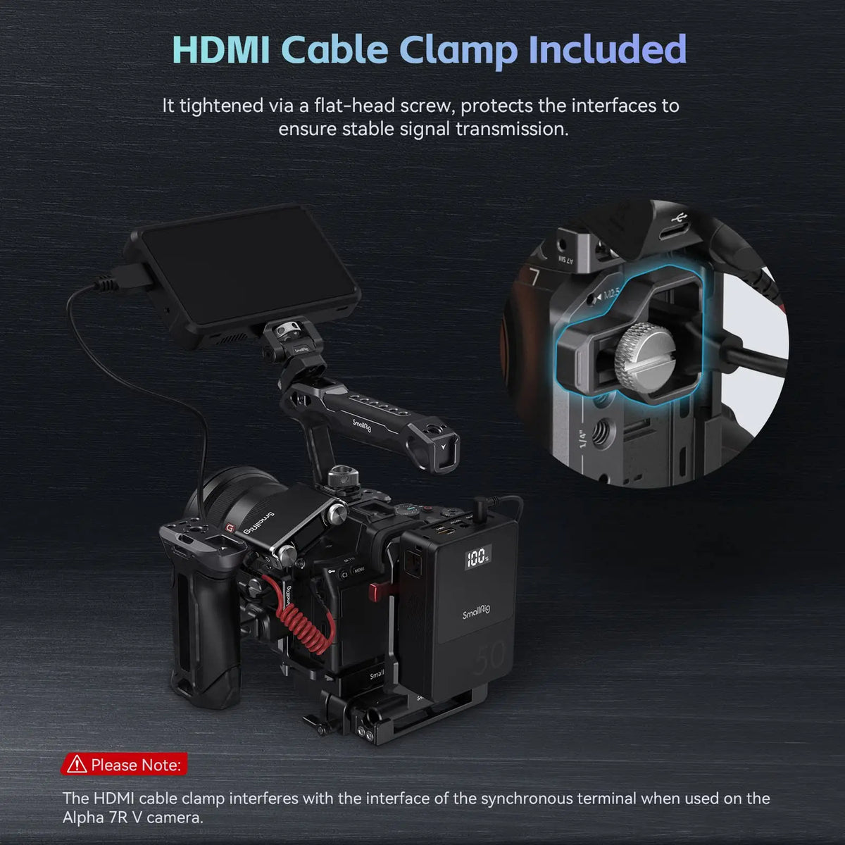 Advanced Camera Cage Kit for Sony Alpha 7 Series