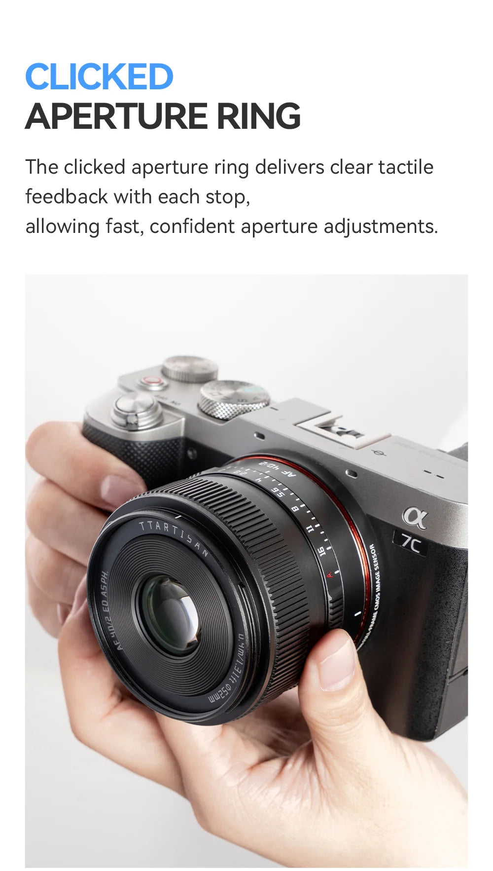 Sony FE 40mm F2 Full Frame AF Lens