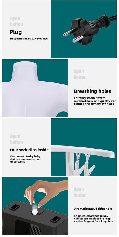 135cm Standing Garment Steamer Automatic Wrinkle Remover