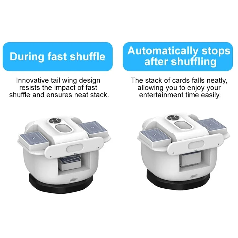 Automatic Electric Card Shuffler for 2 Deck Casino Games