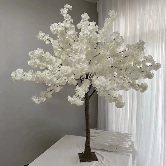 White Cherry Tree Artificial Sakura Decoration for Events
