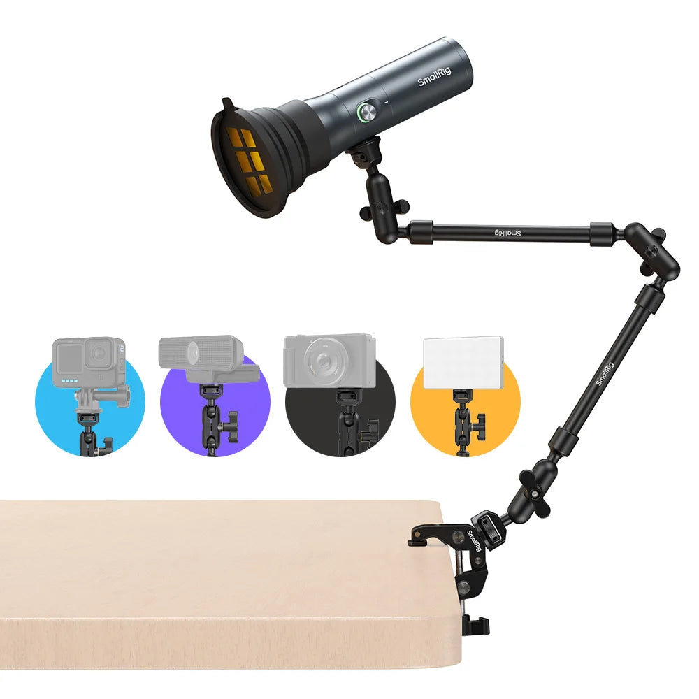 Portable RGB LED Flashlight Kit 2 for Video and Photo