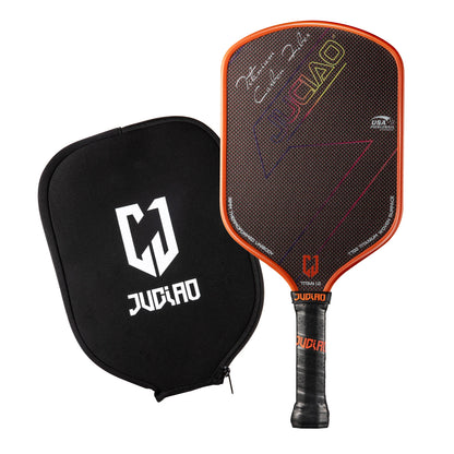 High Performance Orange Pickleball Paddle for Spin and Speed