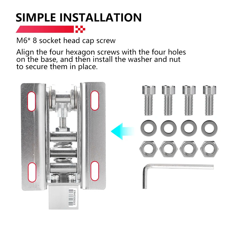 Adjustable Sim Racing Handbrake with Realistic Feel