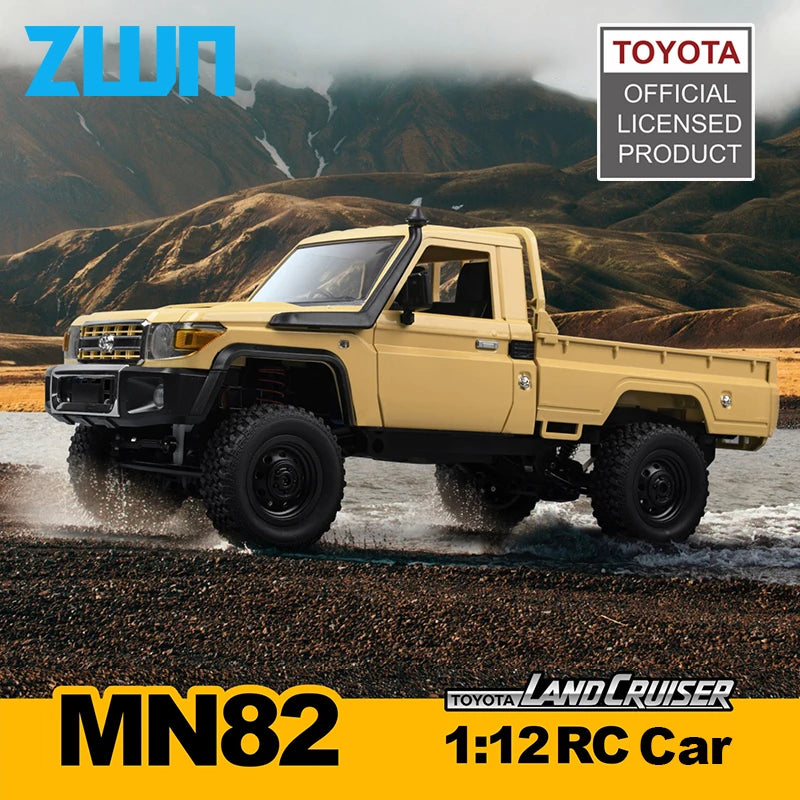 4WD Remote Control Pickup Truck 1:12 Scale with LEDs