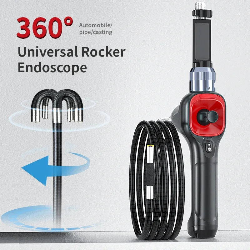 6.2mm Articulating Endoscope Camera with 6 LED Lights