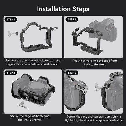 Camera Cage Kit Panasonic LUMIX S5 II with Arca Plate