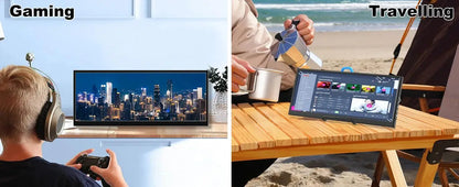 12.3 Inch Portable Touchscreen Monitor IPS Type-C HDMI Display