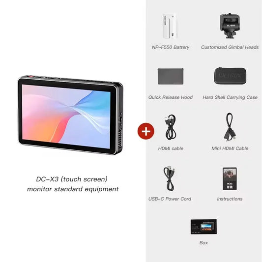 Portable 6-Inch Camera Monitor Ultra Bright