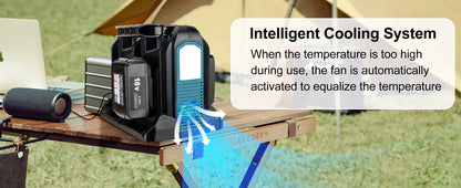 Cordless 350W Power Inverter for Emergency Use