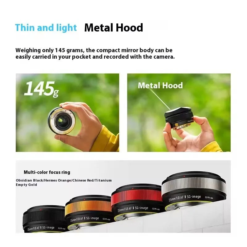 25mm F1.8 AF APS-C Portrait Lens Z-Mount