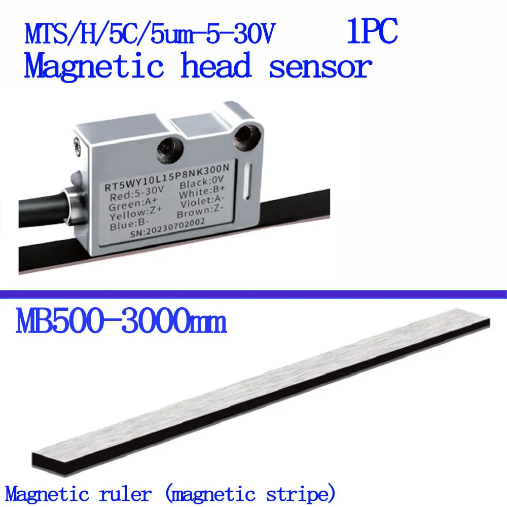 3000mm Magnetic Linear Scale High Precision Encoder