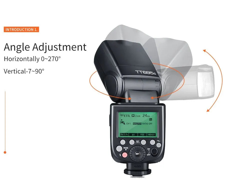 58GN TTL HSS Speedlite with Bounce Flash Canon