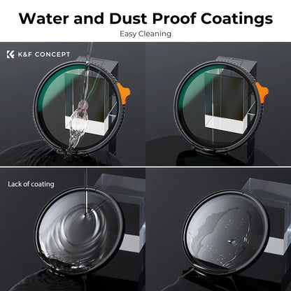 Professional 105mm ND2–ND400 Variable Filter for Cameras