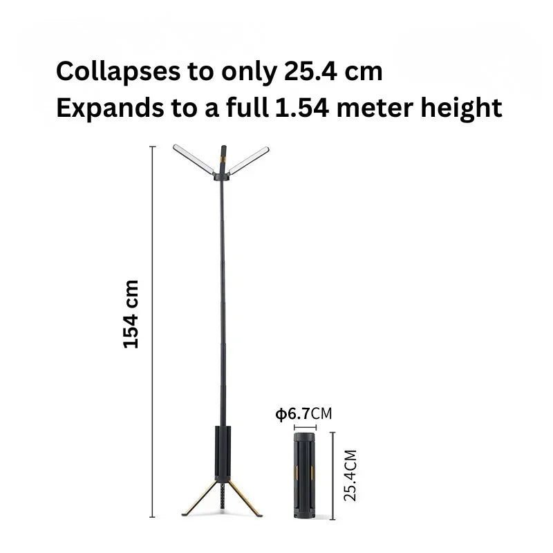 15600mAh Rechargeable Camping Lantern Waterproof Telescopic LED